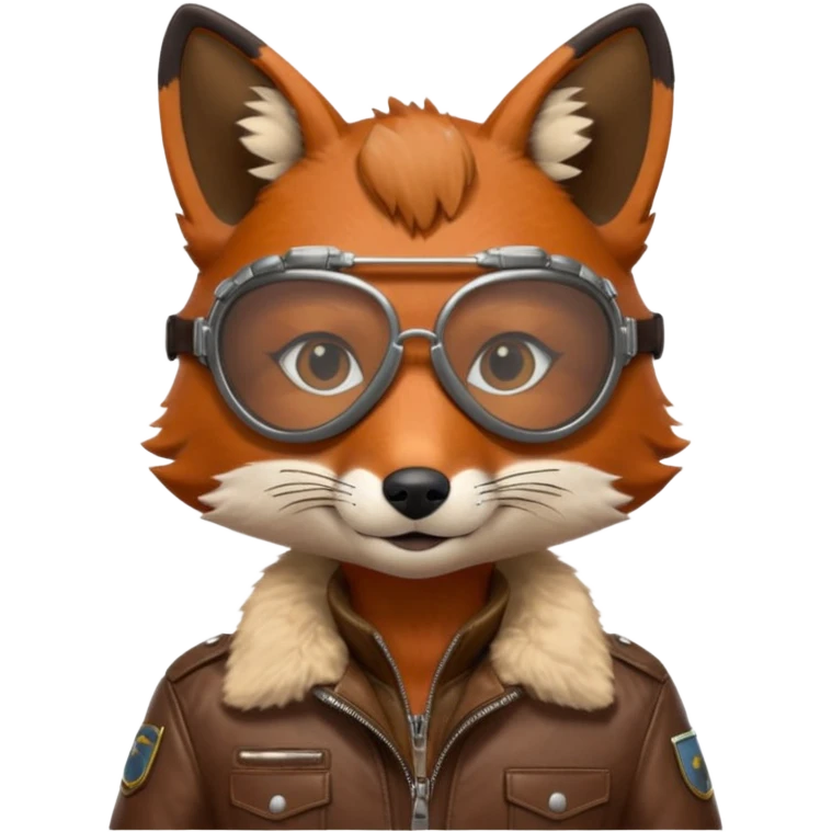 renard aviateur emoji