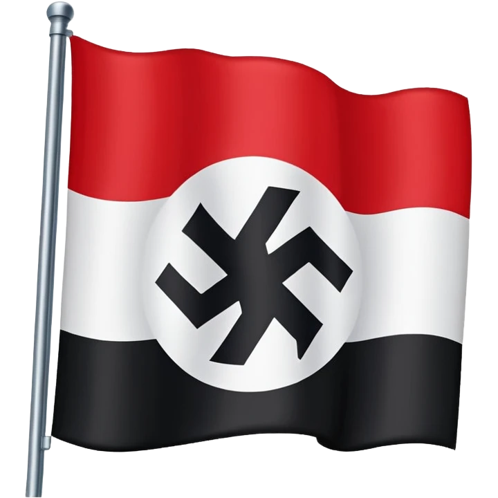 Nazi Almanyası Bayrak Emojisi emoji