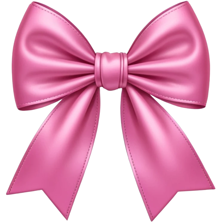 Pink bow emoji