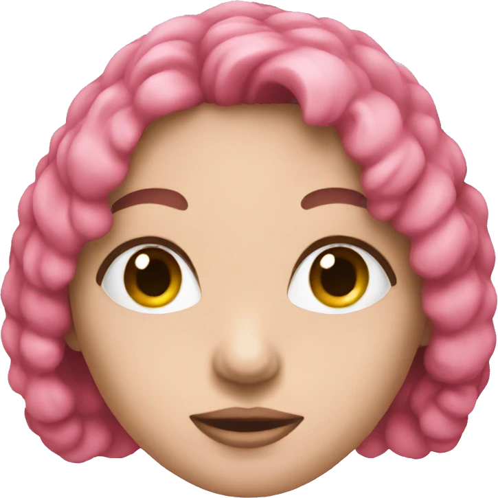Pink emoji