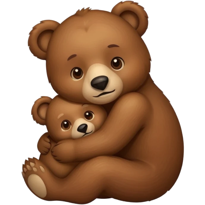 Bear hug  emoji