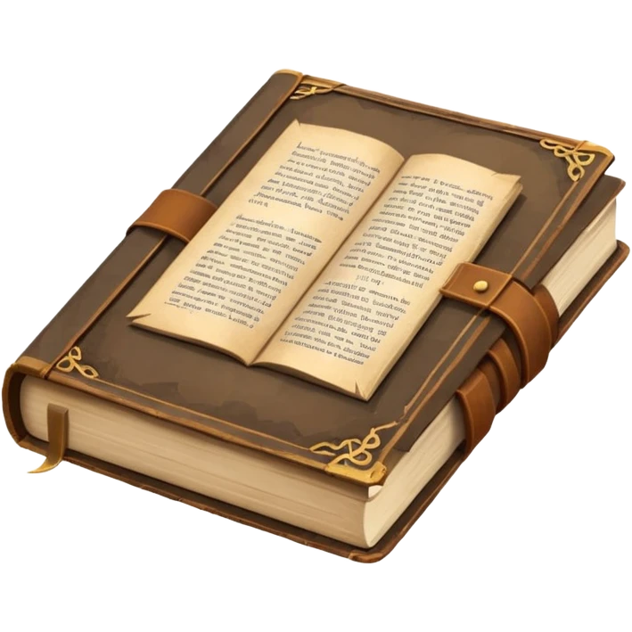 open old book low poly emoji