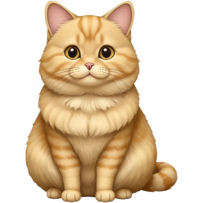 british cat golden chinchilla emoji