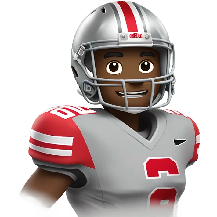 Ohio state player  emoji
