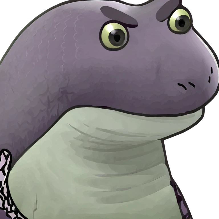 Purple serpents  emoji