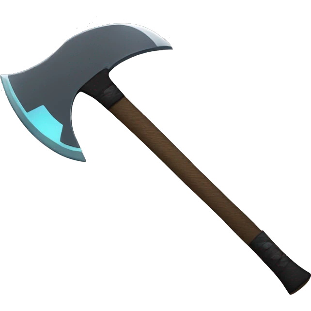 Electric axe emoji