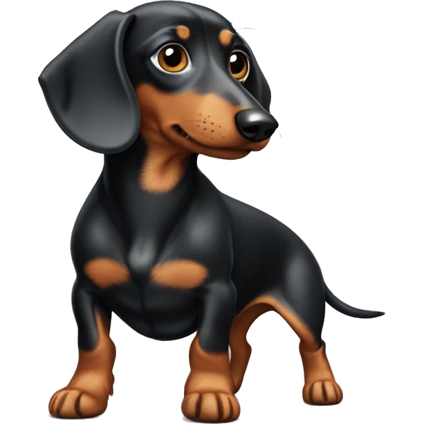 dapple dachshund  emoji