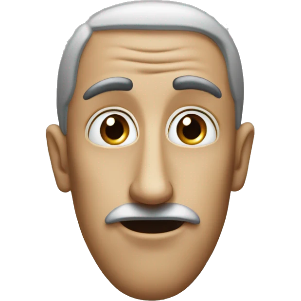 Very long nose emoji