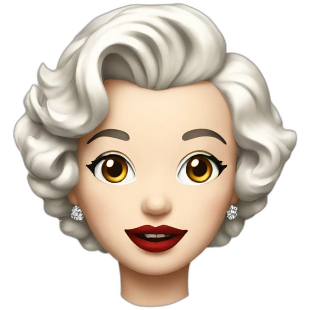 Marilyn Monroe emoji