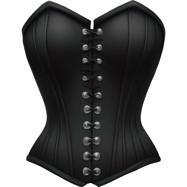 Black corset emoji