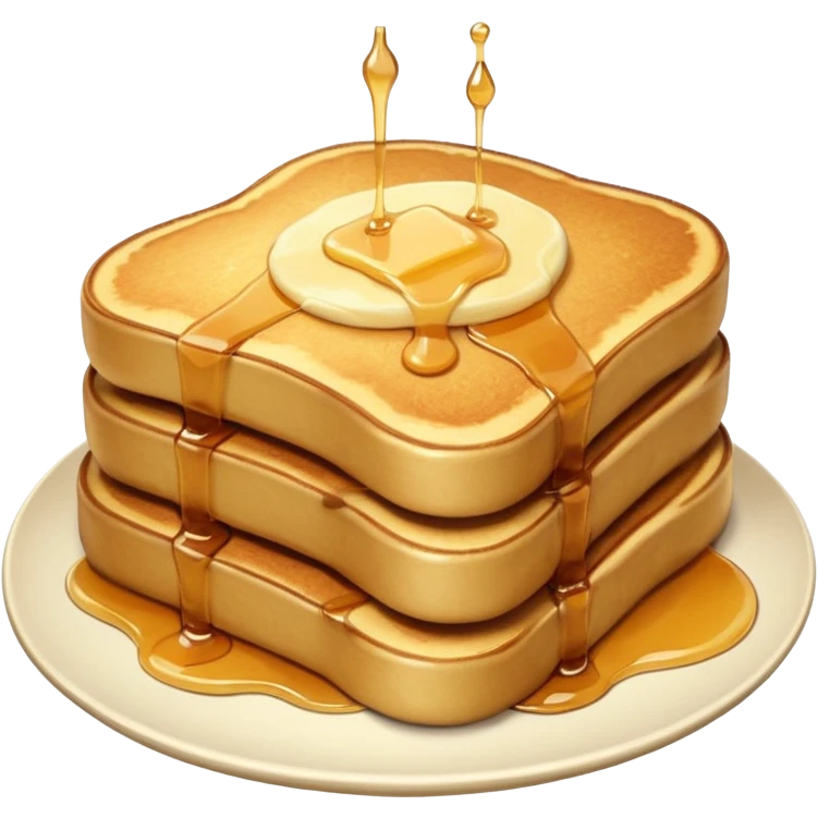 a pancake on toast emoji