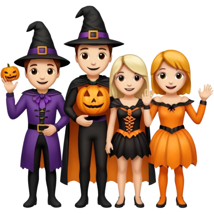 Isso mesmo, é o Halloween! emoji