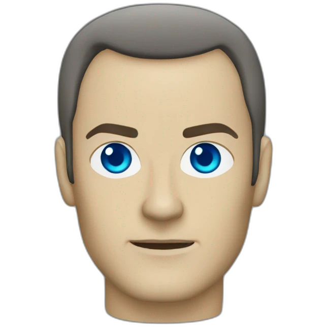 star trek officer tng blue eyes emoji