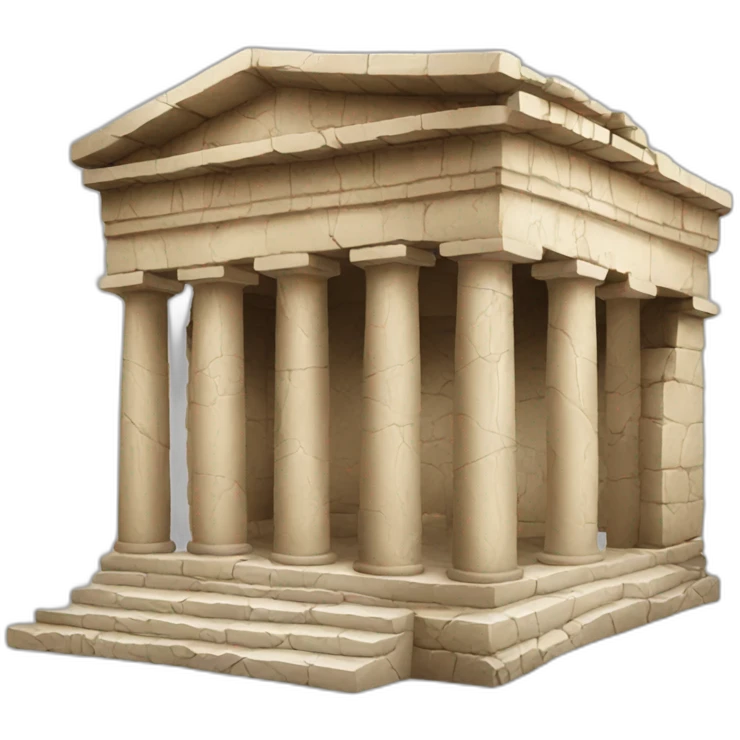 Greek-ruin emoji