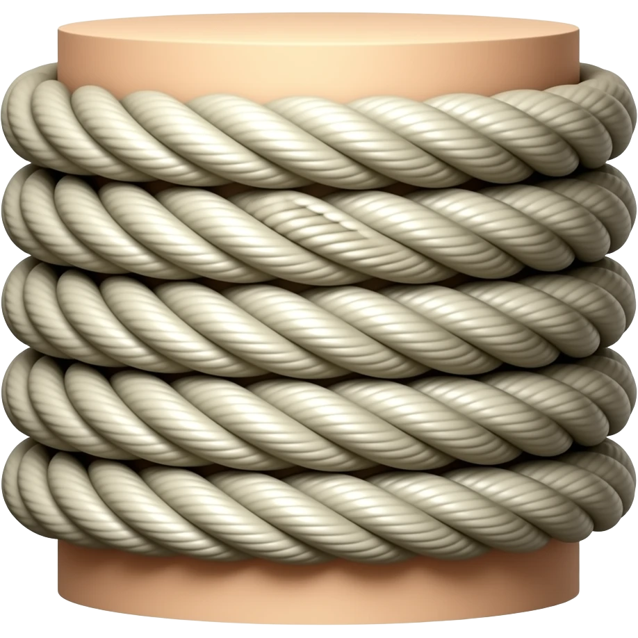 Elastic tyable rope band for arm emoji