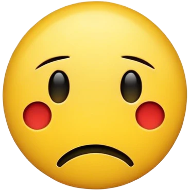Suicidal smiley emoji
