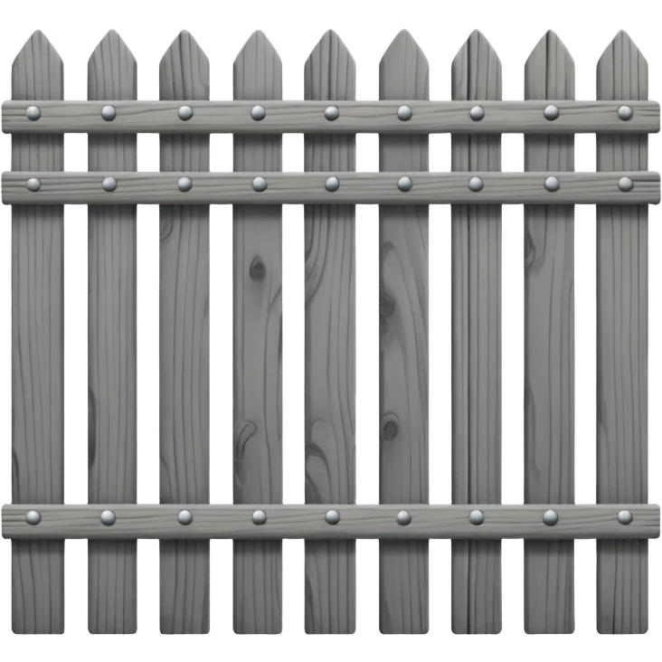 Fence emoji