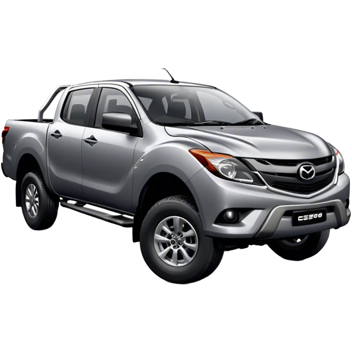 Mazda BT-50 - Mazda (Model Year: 2022) (Iconic colour: Dark Silver) emoji