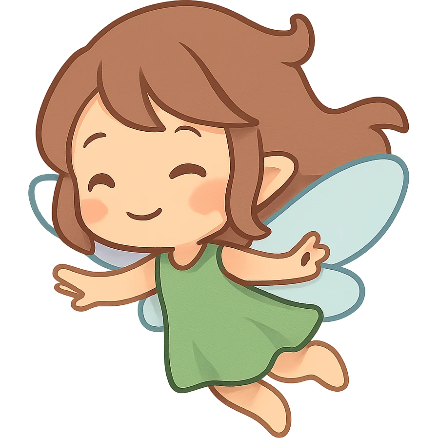 一只飞在天上的小精灵 emoji