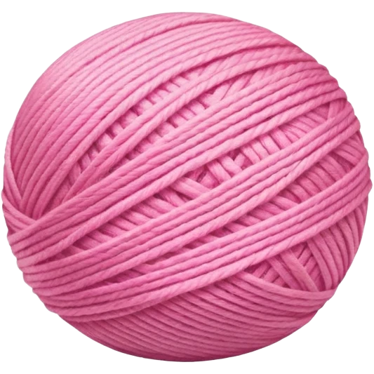 pink yarn emoji