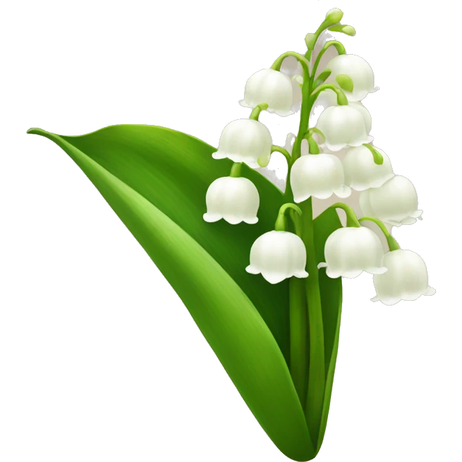 Lily of the valley emoji