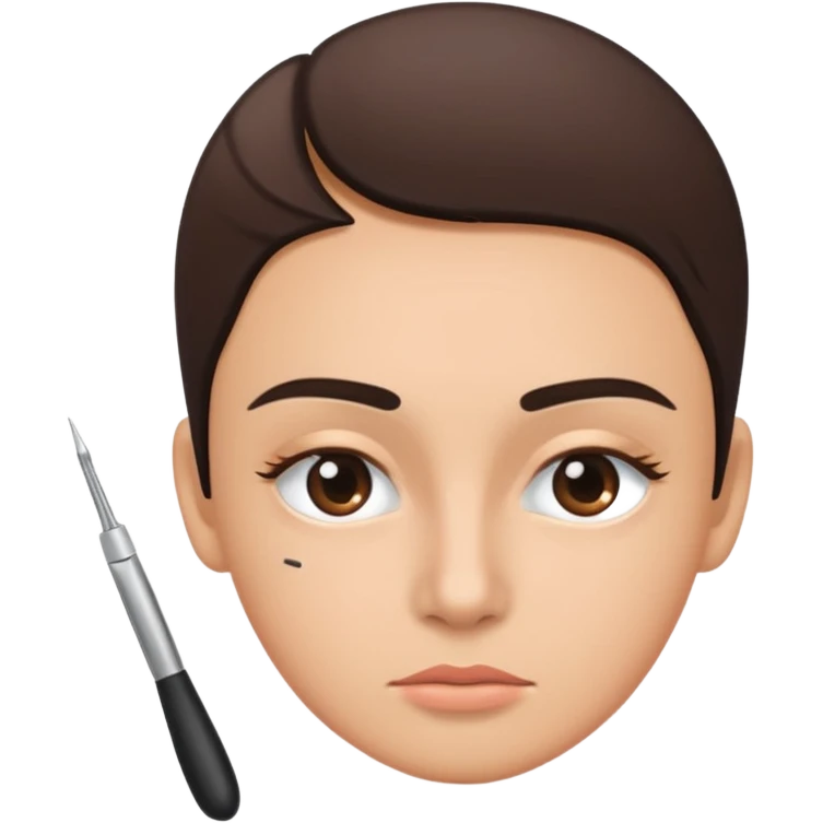 tweezers eyebrows emoji