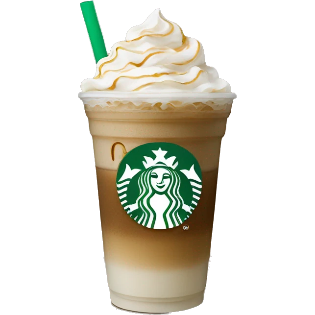 Starbucks frappe emoji