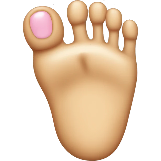 middle toe emoji emoji