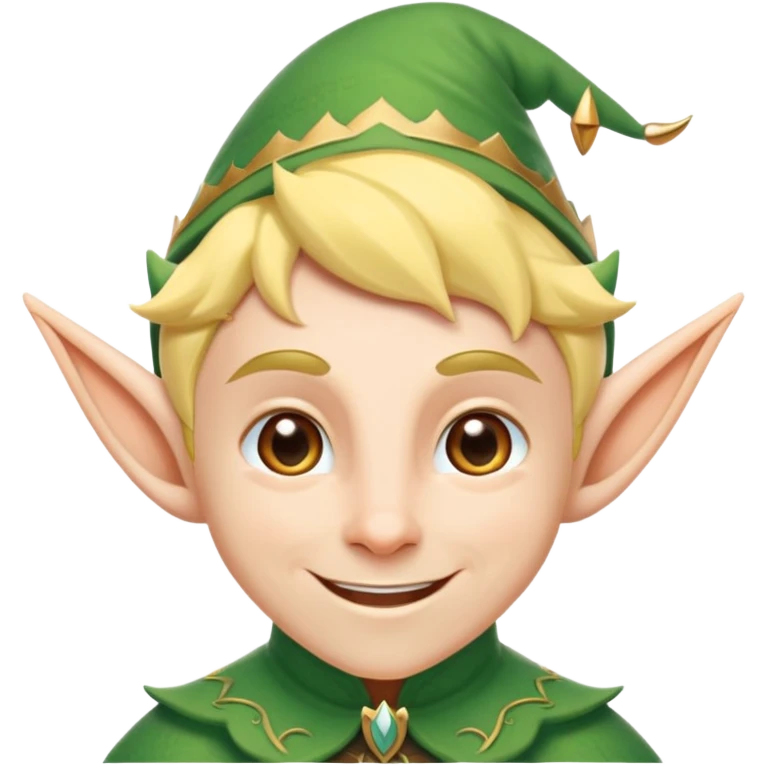 friendly elf with pointy ears emoji