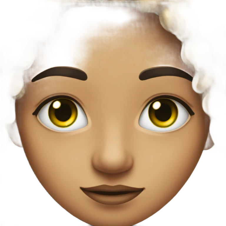 Dark hazel eyes emoji