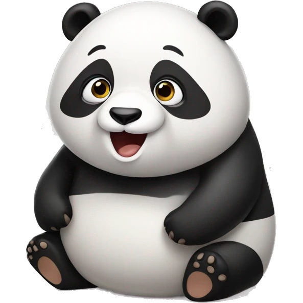 fat panda  emoji
