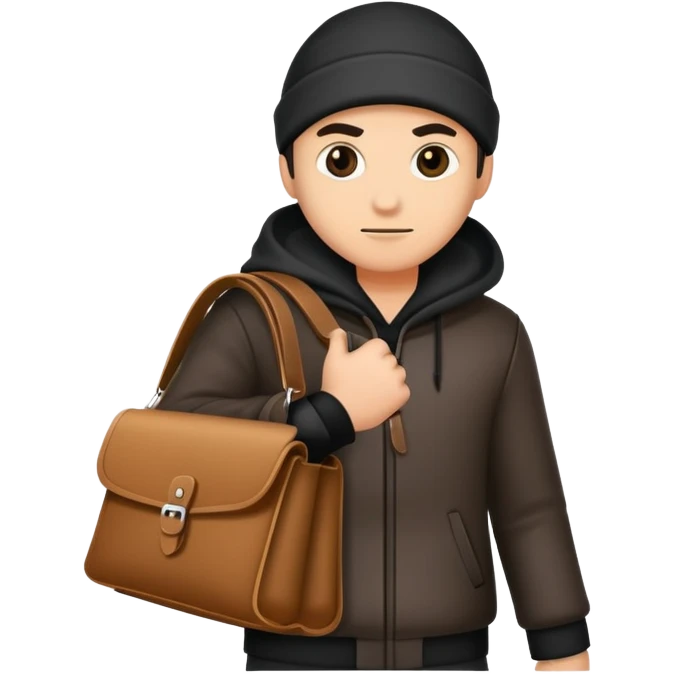 thief carrying a bag emoji