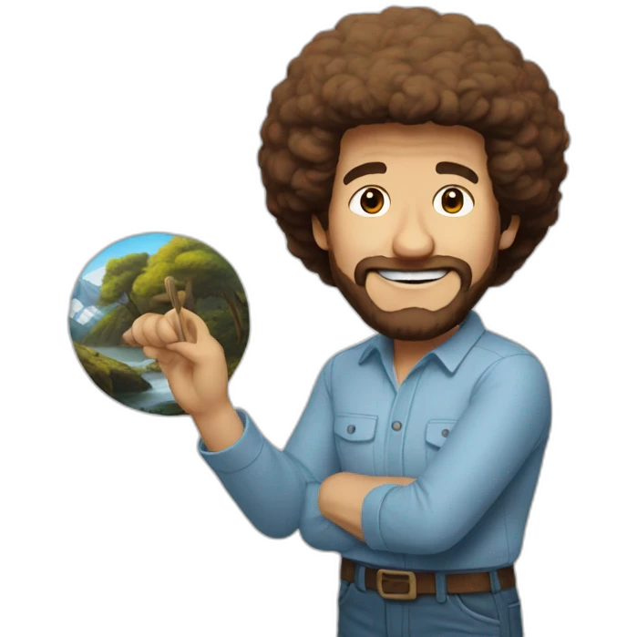 bob Ross emoji