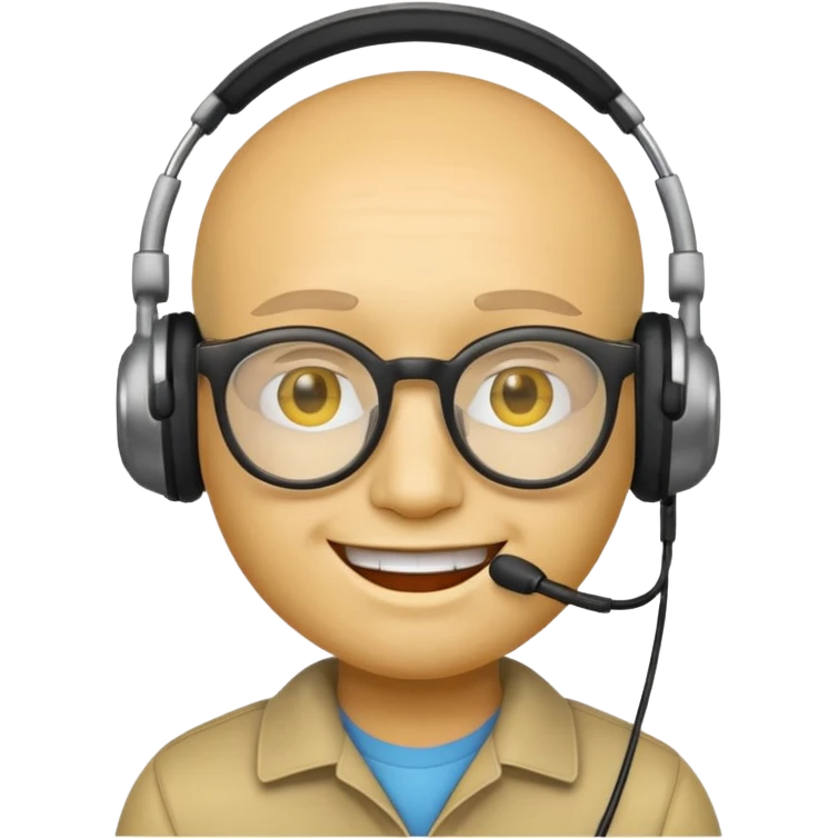 a yellow smiley face that looks like a programmer emoji