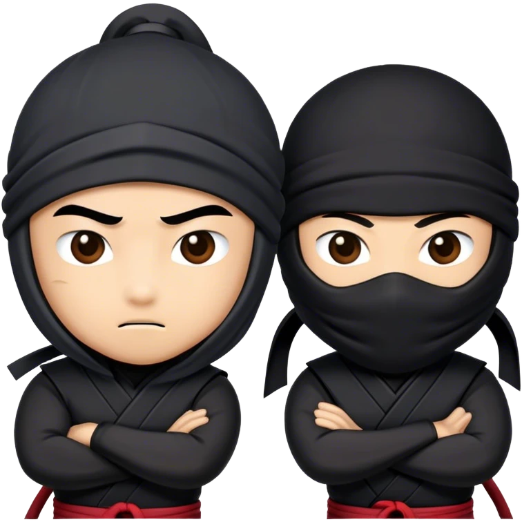 Pareja ninja  emoji