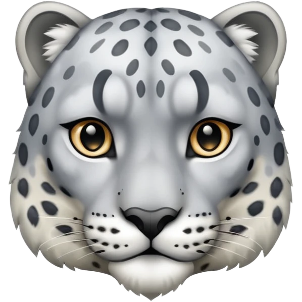 Snow leopard emoji