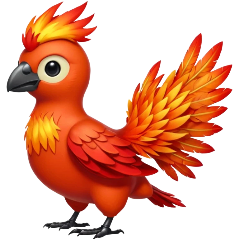 Fletchinder-Fakémon-hybrid-creature (full body)  emoji