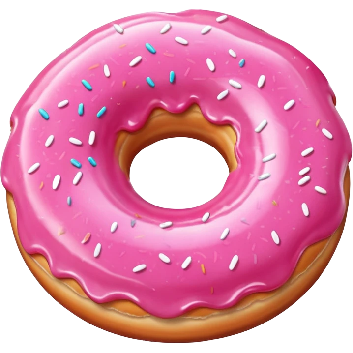 Donut rose emoji