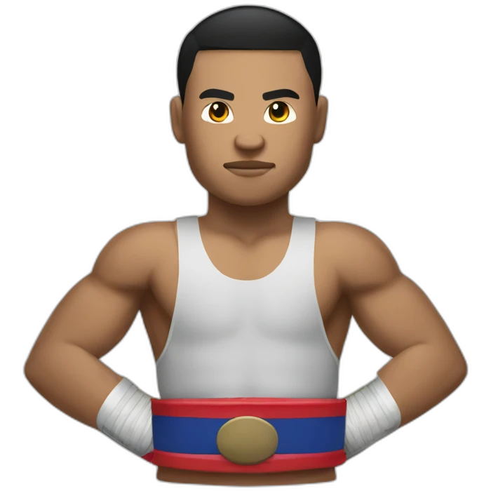 muay thai fighter emoji