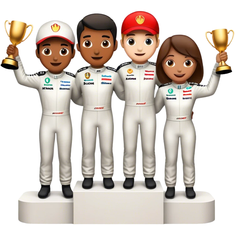 f1 podium emoji