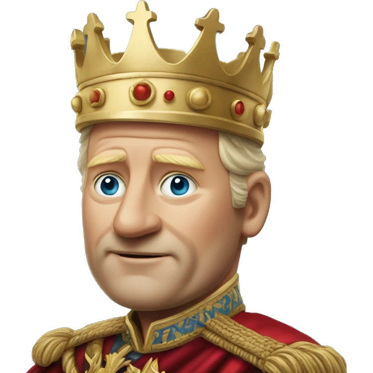 King Harald of Norway emoji