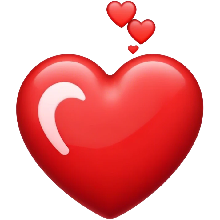 red revolving heart emoji  emoji