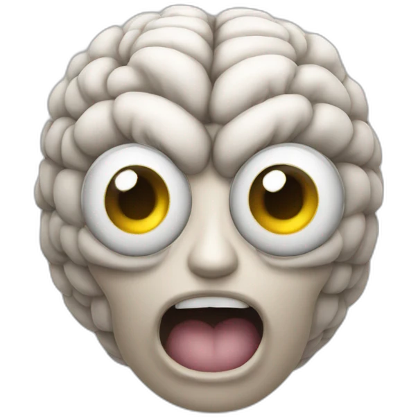flying-brain-with-eyes emoji