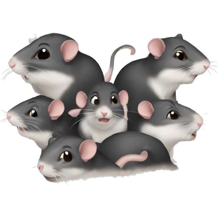 4 rats emoji