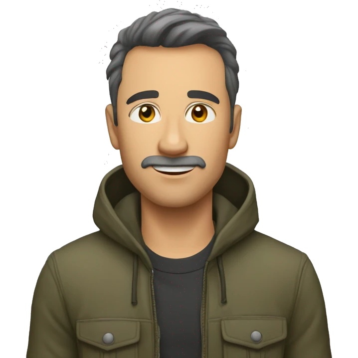 Дідусь вчить кататись на велосипеді emoji