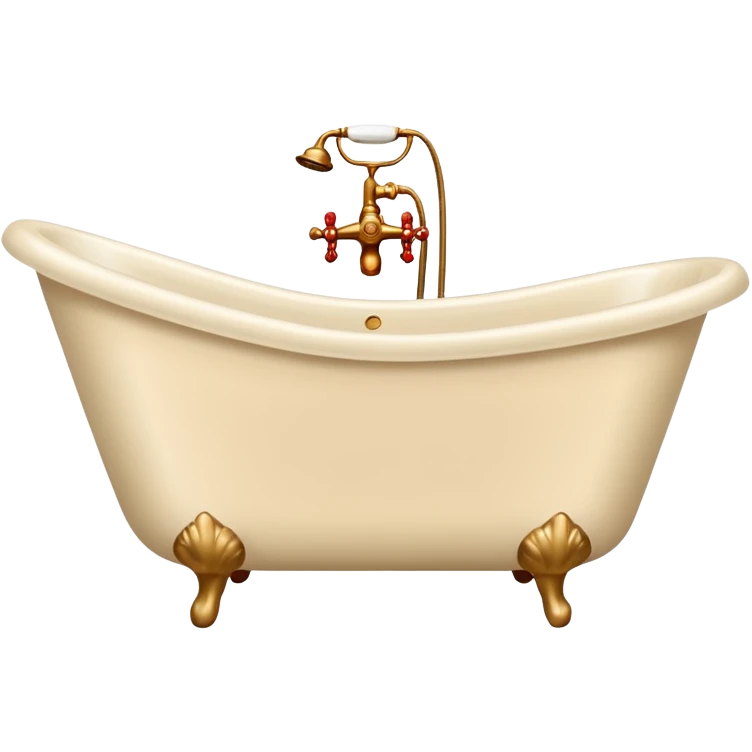 Bathtub beige emoji