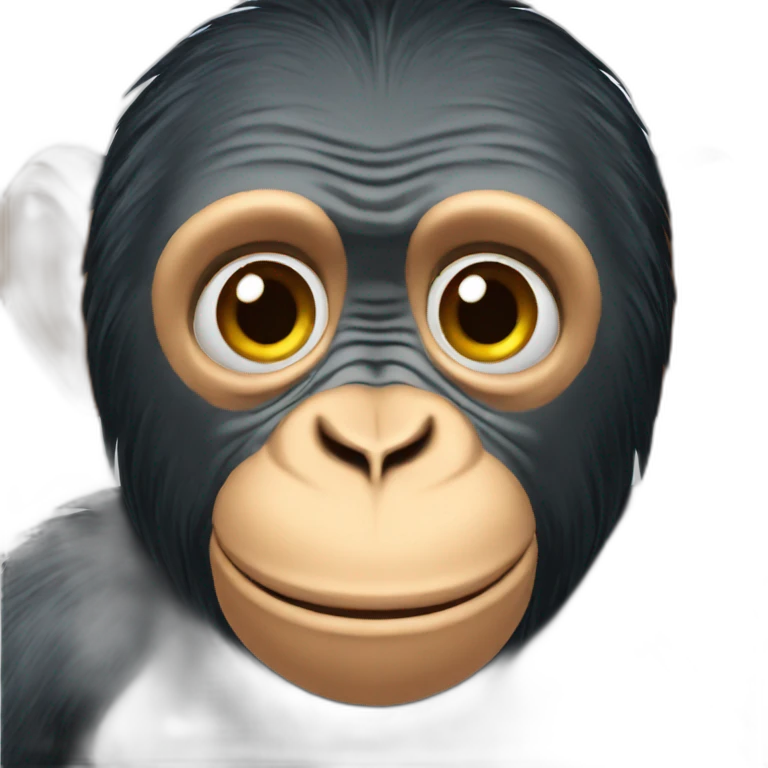 chimpanzee emoji