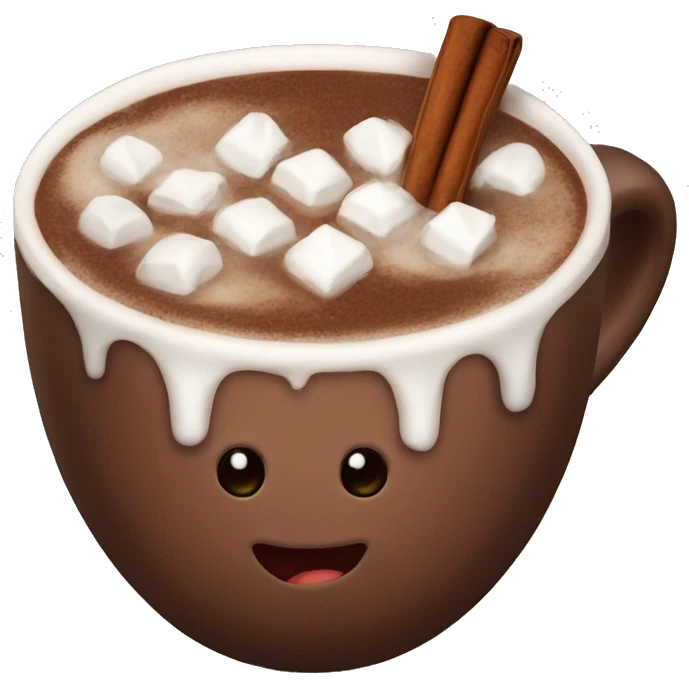 Hot chocolate emoji