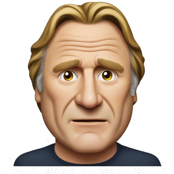 Gérard depars dieu emoji