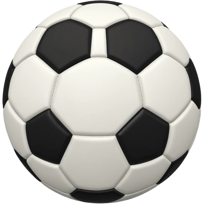 soccer ball classic panels emoji